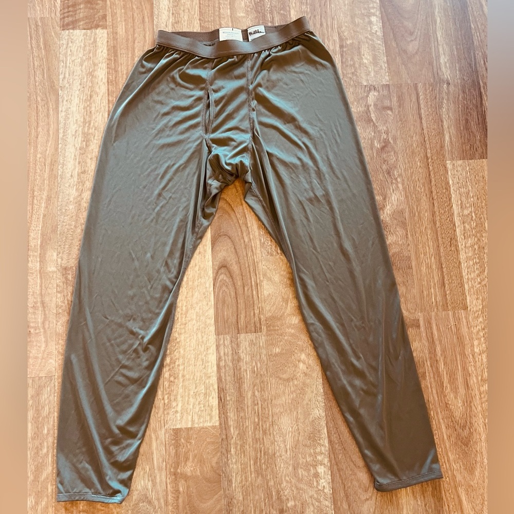 GEN III Milliken US Military Cold Weather Baselayer Pants Green M Regular USGI